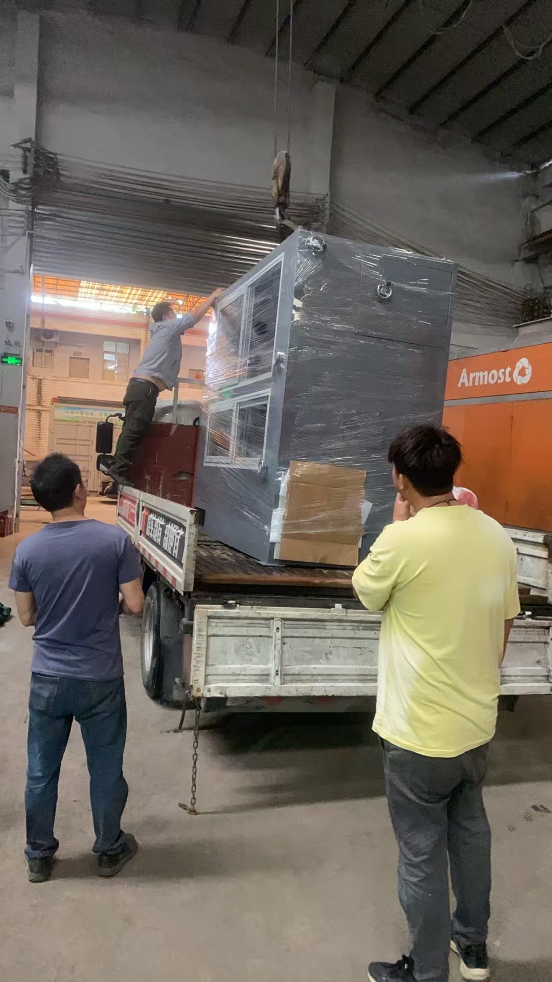 雙滾筒靜電裝車發(fā)貨